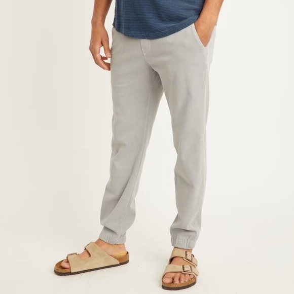 Marine Layer Saturday Jogger Slim Fit In Light Grey - Picture 2 of 3